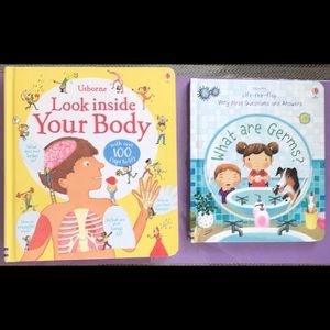 EUC Usborne Lift the Flap Board Books